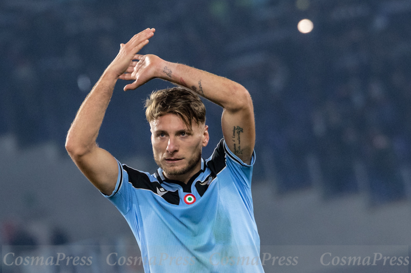 Lazio Vs Napoli in Rome, Italy