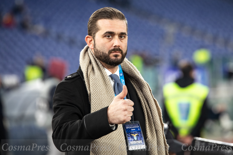 Lazio Vs Napoli in Rome, Italy