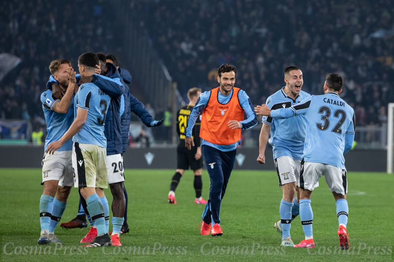 (Final score; SS Lazio 2:1 Inter)