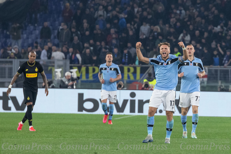 (Final score; SS Lazio 2:1 Inter)