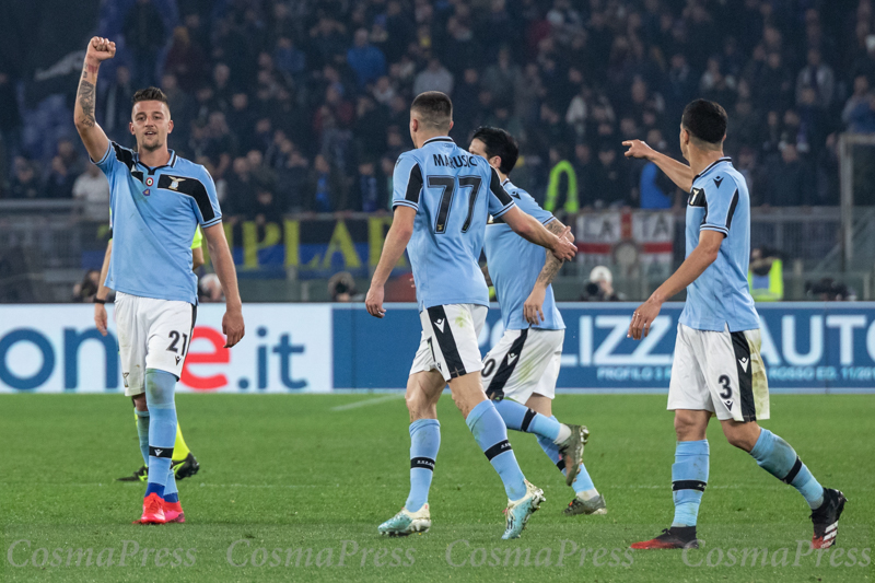 (Final score; SS Lazio 2:1 Inter)