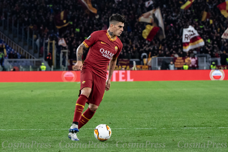 AS Roma Vs KAA Gent in Rome, Italy