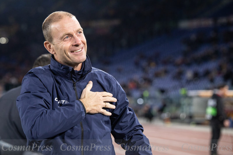 AS Roma Vs KAA Gent in Rome, Italy