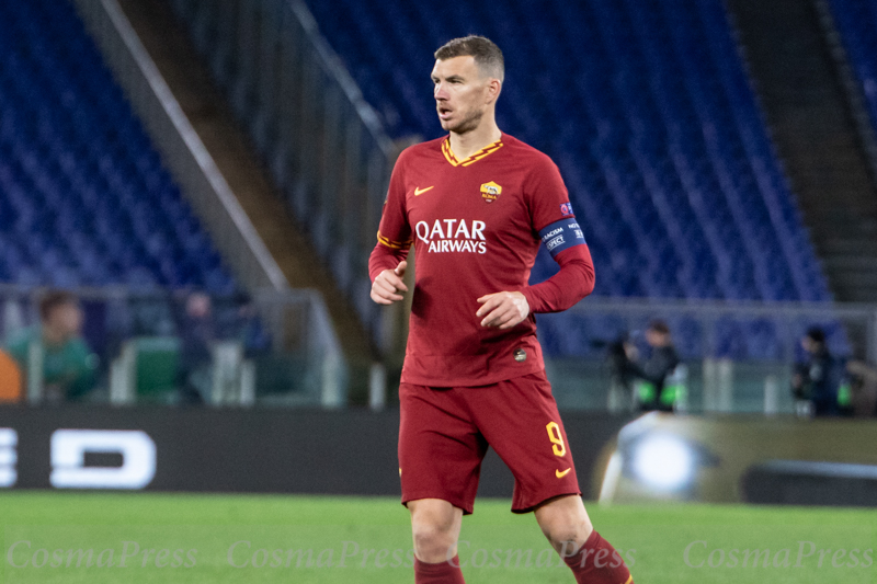 AS Roma Vs KAA Gent in Rome, Italy