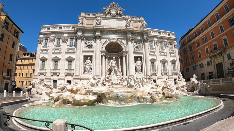 Video – Roma, il centro storico tra magia e solitudine ai tempi del Coronavirus.