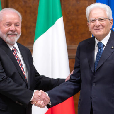 Il Presidente Mattarella riceve il Presidente brasiliano Lula da Silva