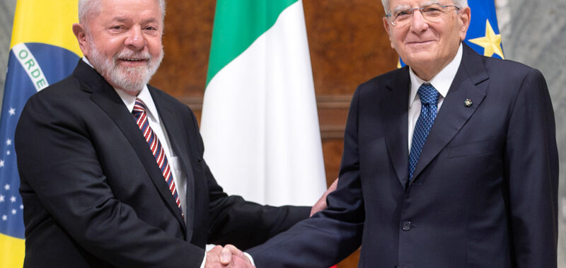 Il Presidente Mattarella riceve il Presidente brasiliano Lula da Silva