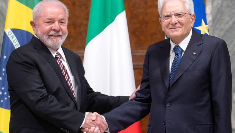 Il Presidente Mattarella riceve il Presidente brasiliano Lula da Silva