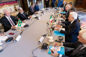 Il Presidente Mattarella riceve il Presidente brasiliano Lula da Silva